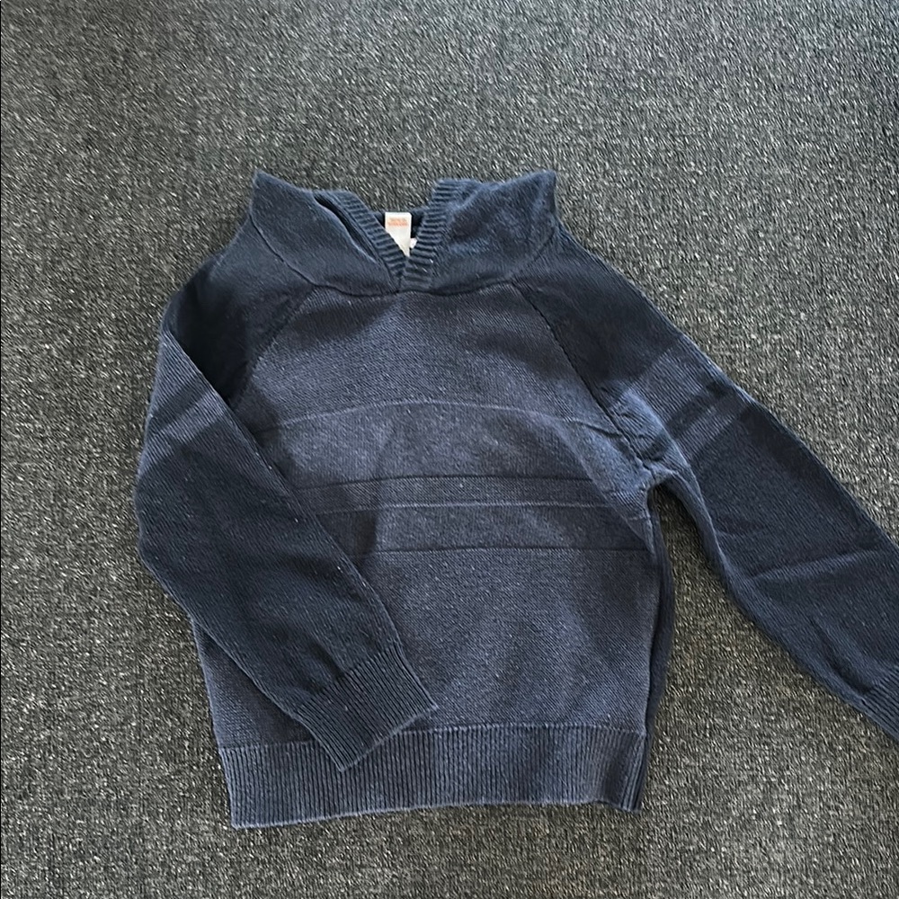 Cat & Jack Navy Blue Knit Sweater